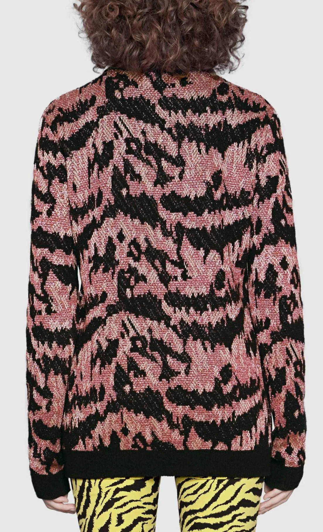 Lurex Wool Tiger Sweater