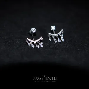 Luxsy Tassel Ear Jackets - 925 Silver