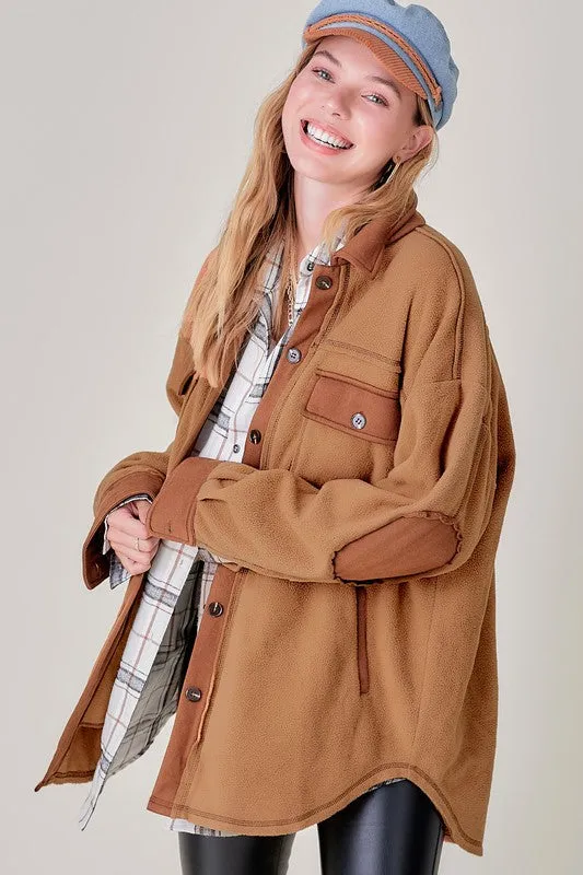 Mabel Soft Brushed Jacket | Multiple Colors