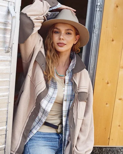 Mabel Soft Brushed Jacket | Multiple Colors