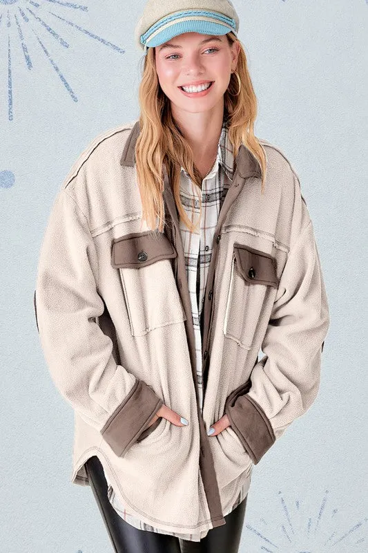 Mabel Soft Brushed Jacket | Multiple Colors