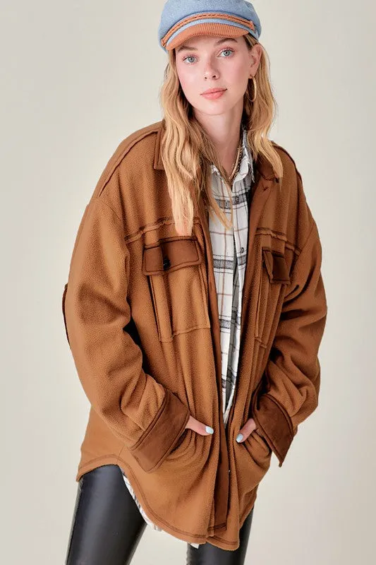 Mabel Soft Brushed Jacket | Multiple Colors