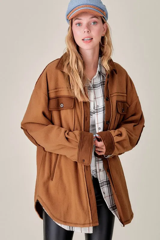 Mabel Soft Brushed Jacket | Multiple Colors