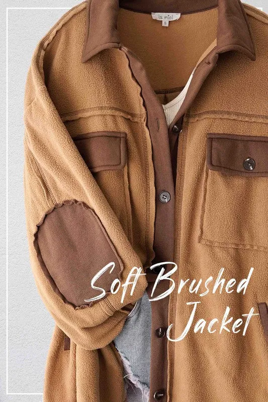 Mabel Soft Brushed Jacket | Multiple Colors