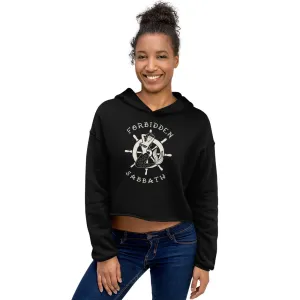 MERMAID-CROPPED HOODIE