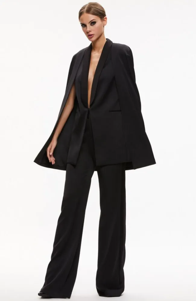Merriw Shawl Collar Cape Vest