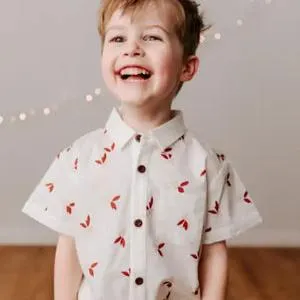 Mistletoe Collared Shirt