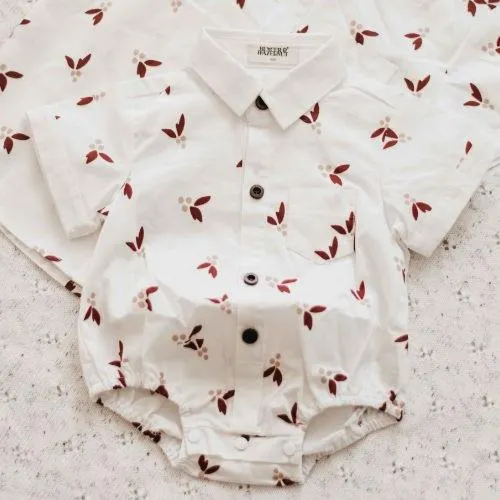 Mistletoe Collared Shirt