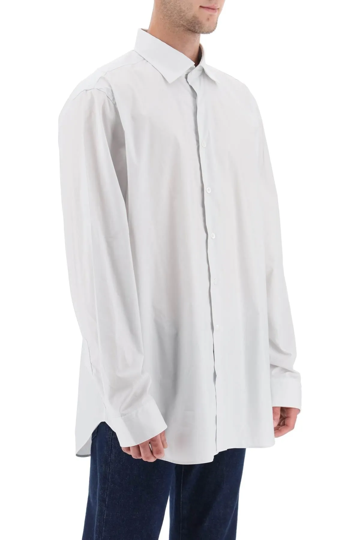 Raf simons philippe vandenberg printed shirt