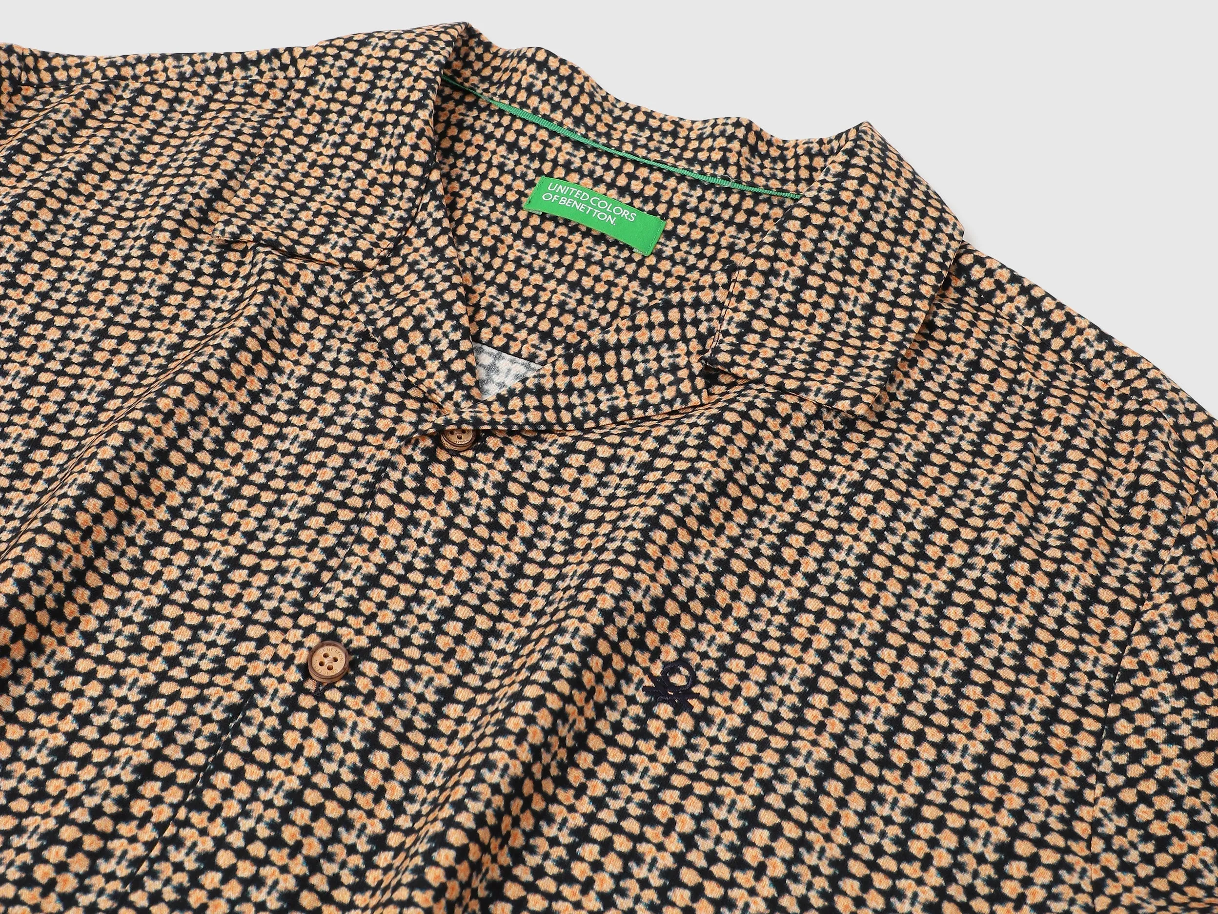 Regular Fit Collared Printed Shirts