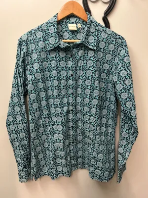 Rockies Black and Blue Western Shirt XLarge