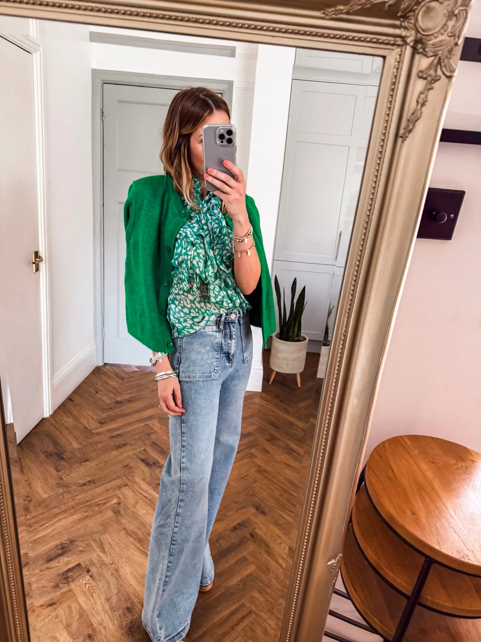 Saint Tropez Lilja Crinkle SS Shirt PREMIUM BRAND