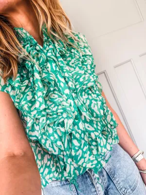 Saint Tropez Lilja Crinkle SS Shirt PREMIUM BRAND
