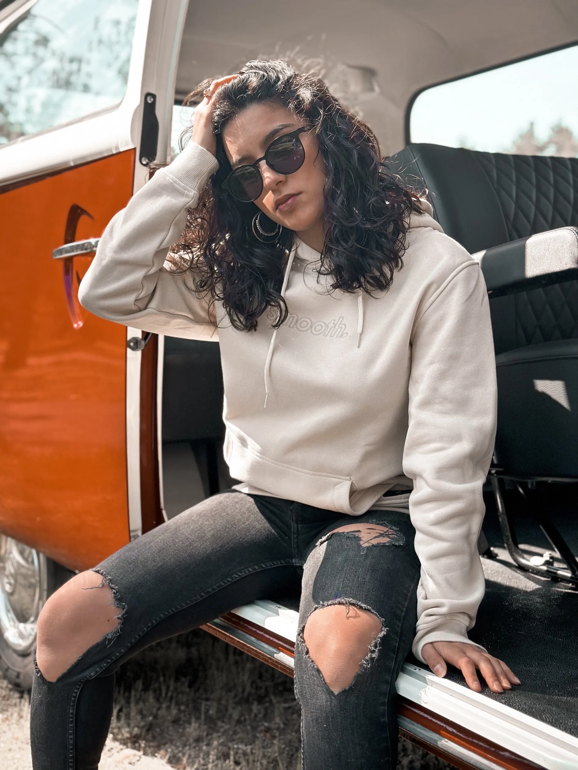 Sand Hoodie / Outlined Sand Women