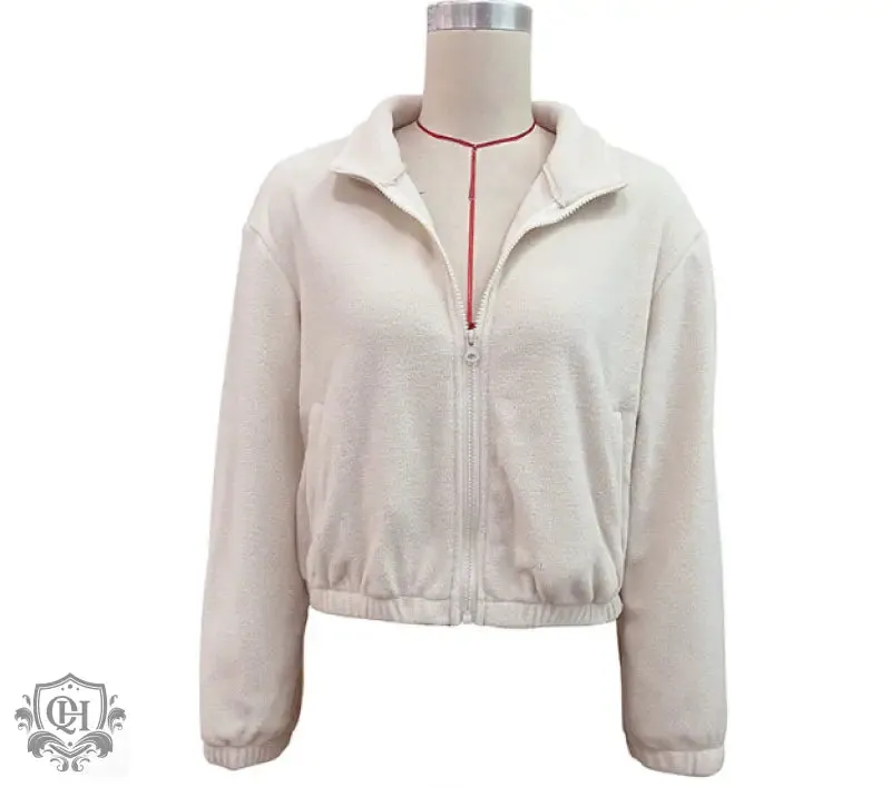 Short Cosy Solid Colour Jacket