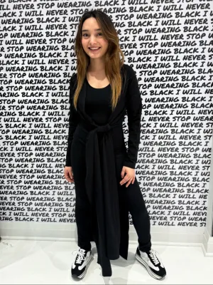 Statement Jacket Black