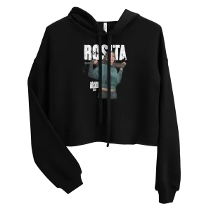 The Walking Dead Rosita Women's Fleece Crop Hooded Sweatshirt