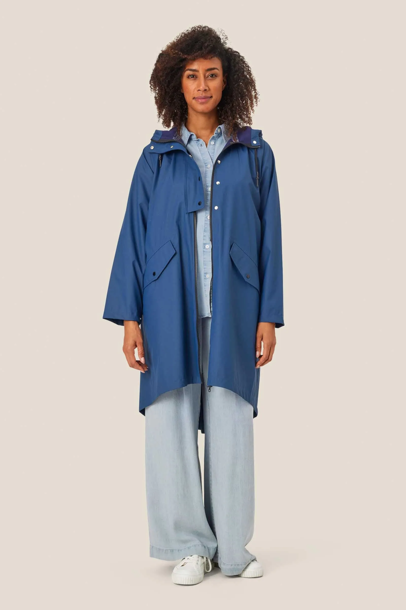 Theia PU Rain Jacket - Sargasso Sea