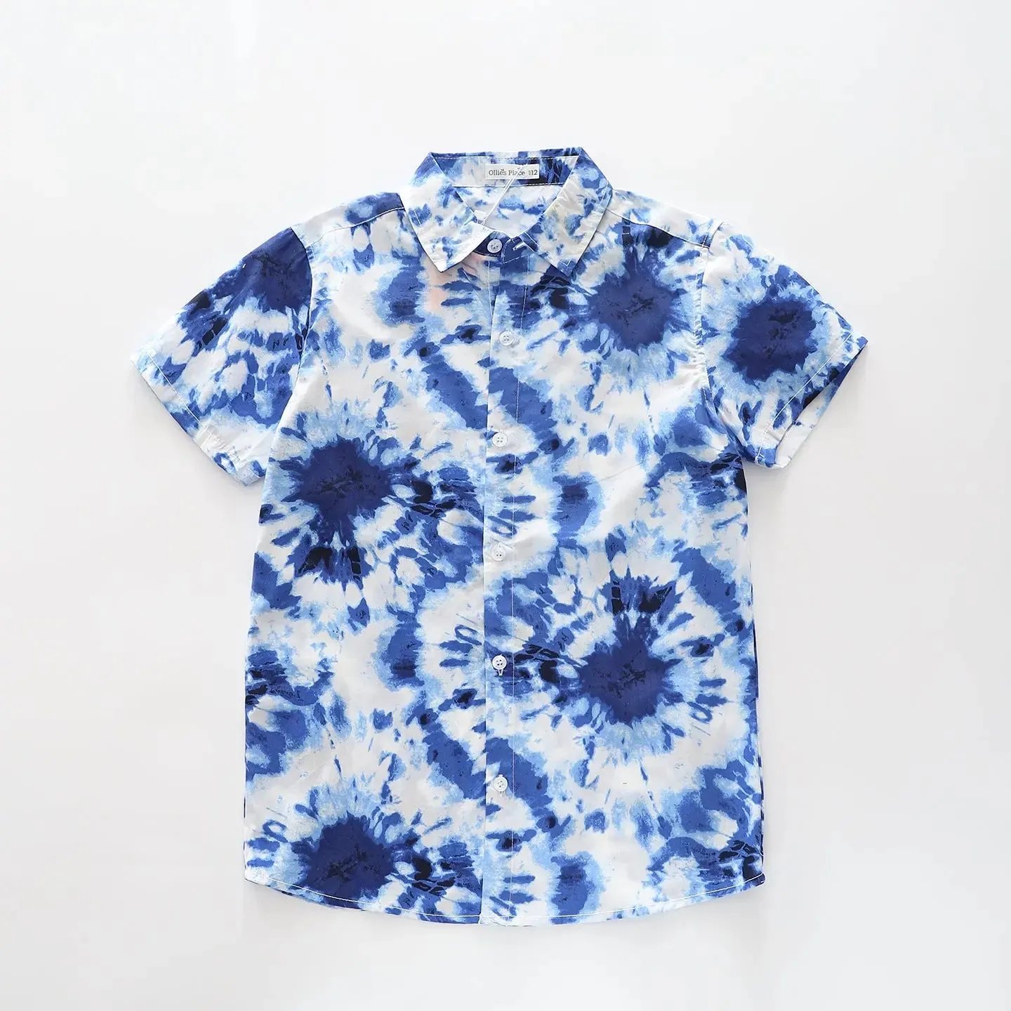 Tie-Dye Collared Shirt