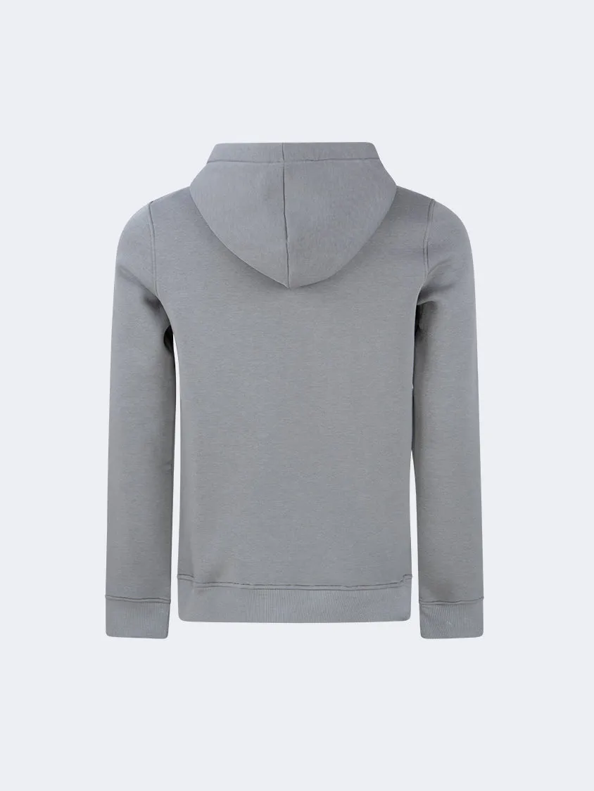 Top Ten Classic Men Lifestyle Oversize Hoody Grey