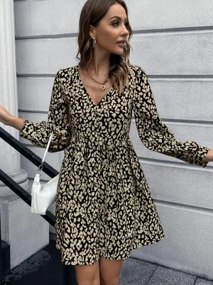 Weekend Leisure Long Sleeve Dress