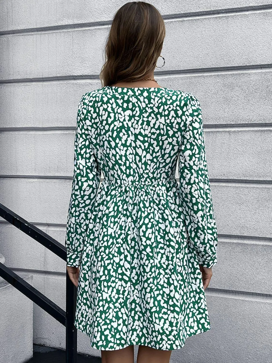 Weekend Leisure Long Sleeve Dress