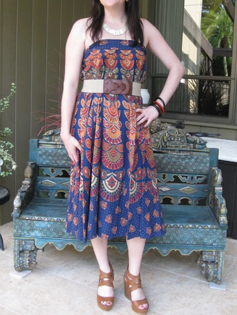 Womens Cotton Wrap Skirts, Maxi Toasty Mauve Animal Print Wraparound Skirts One size