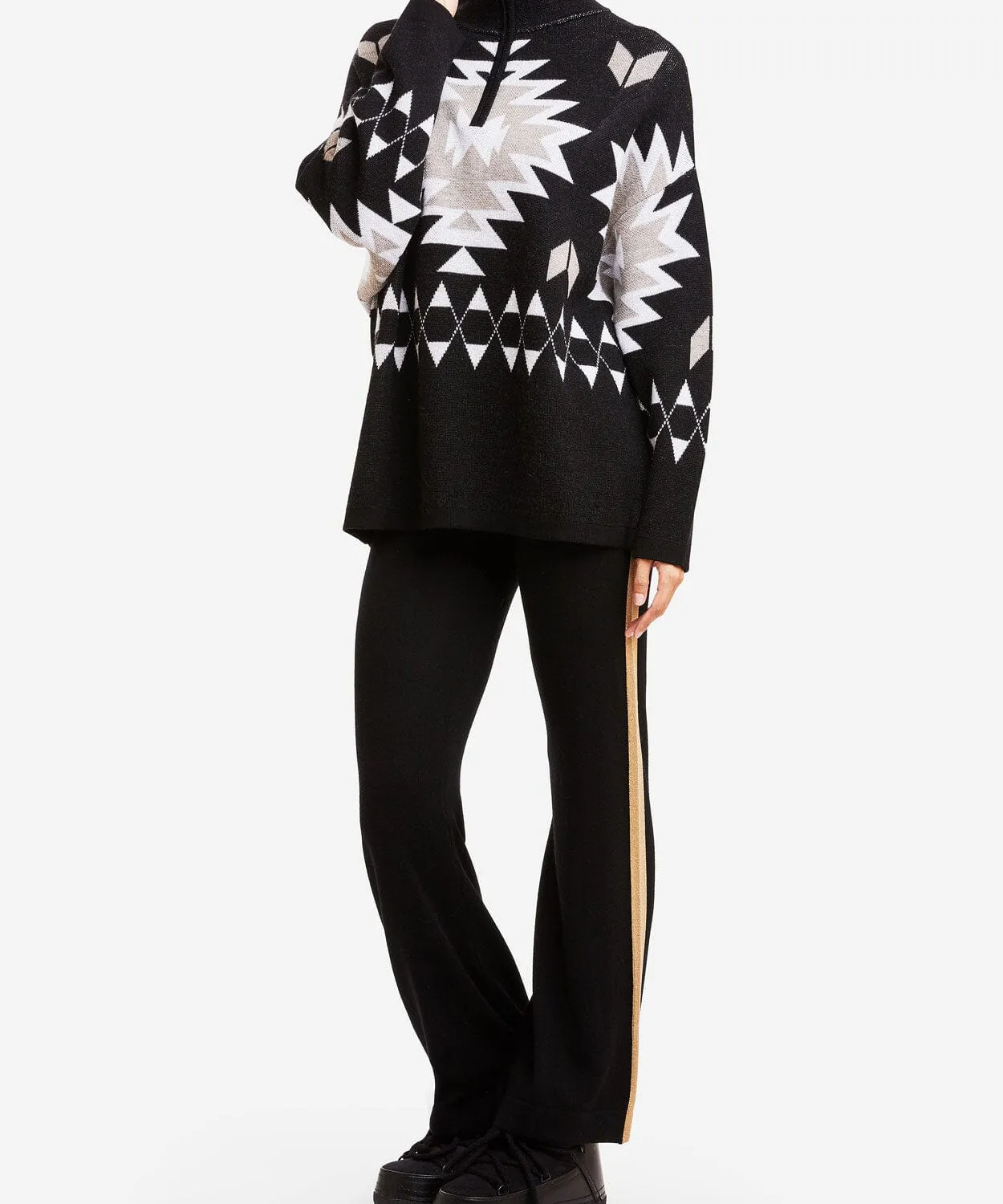 Women's Hldi Zip Up Sweater