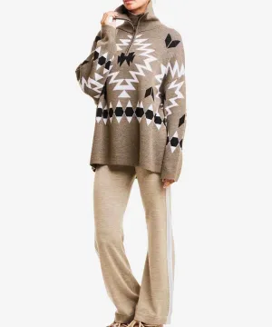 Women's Hldi Zip Up Sweater