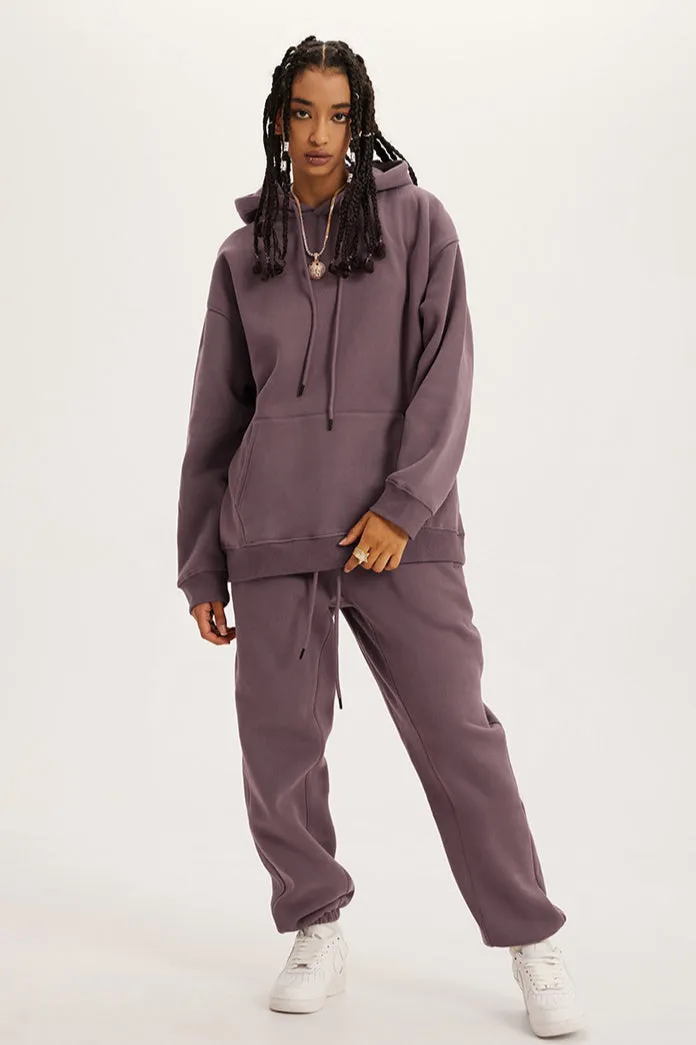 Women's Trendy Hooded Velvet Sweatshirt