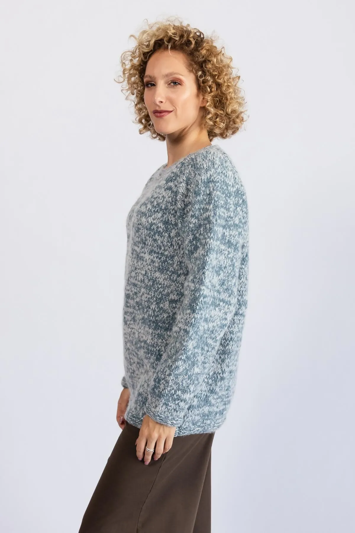 Wool Sweater - Blue