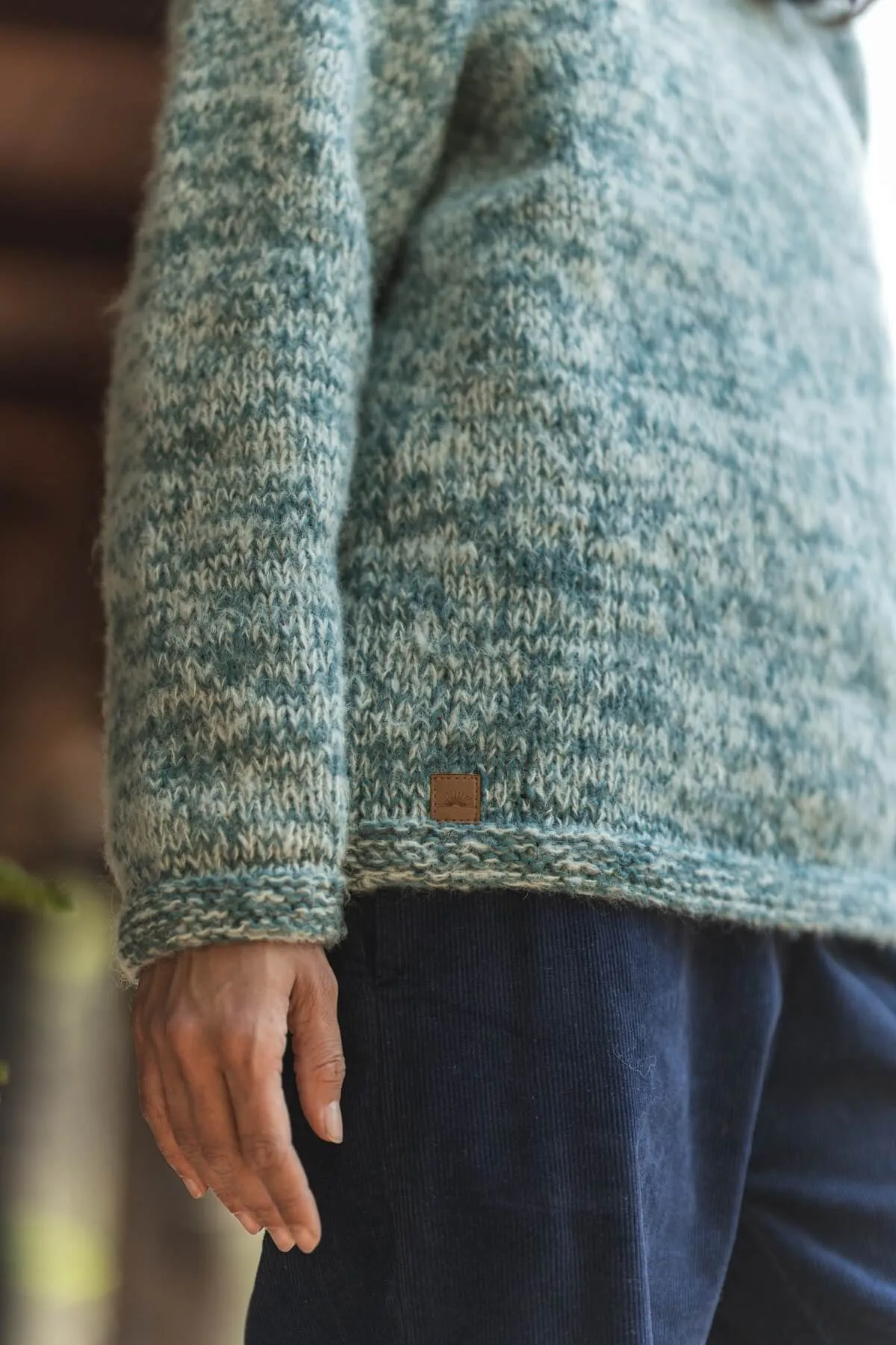Wool Sweater - Blue