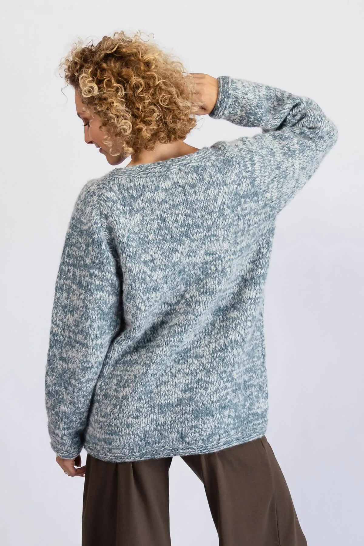 Wool Sweater - Blue
