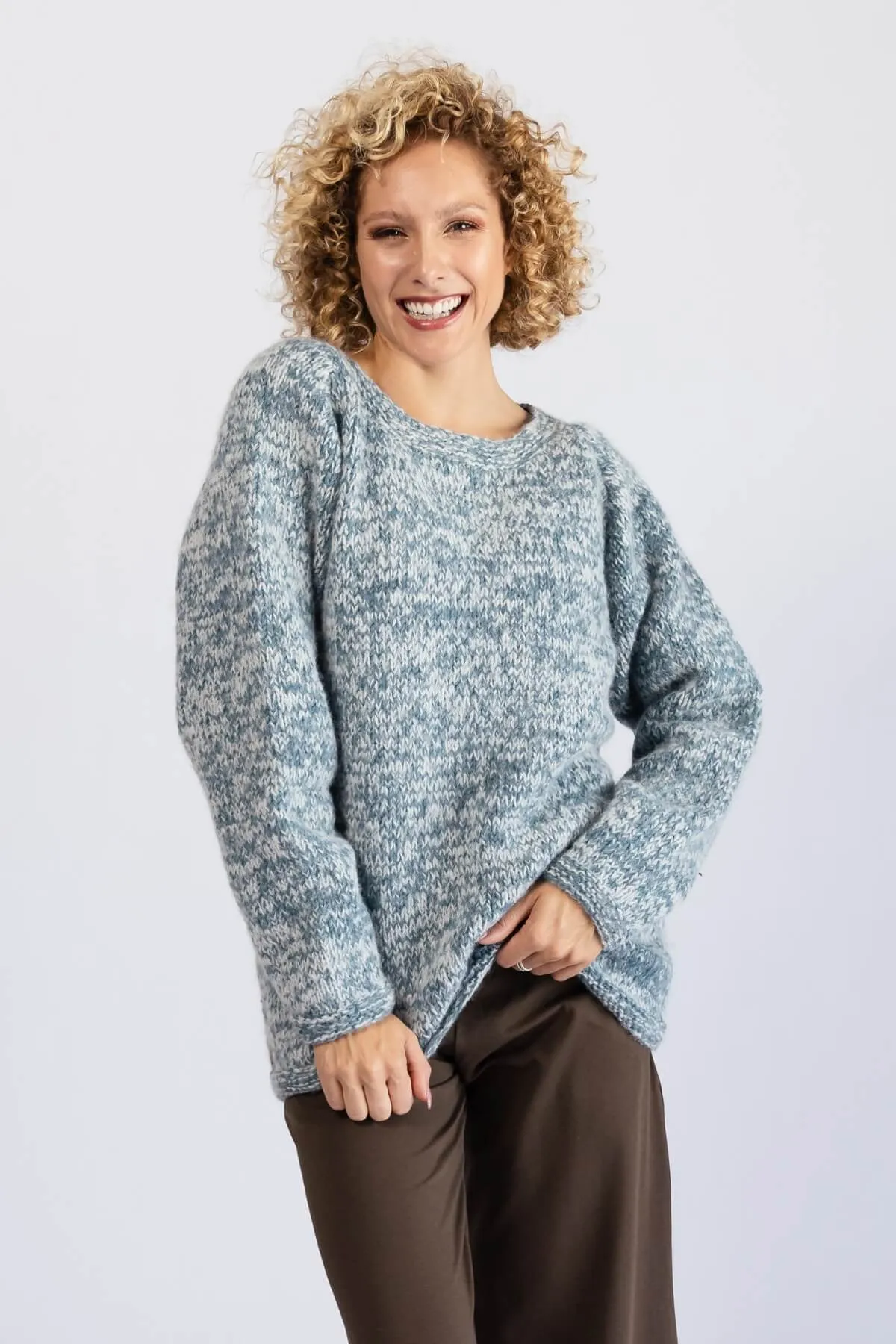 Wool Sweater - Blue