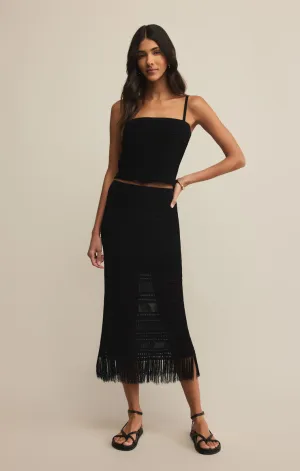 Z Supply Fernada Cropped Crochet Tank